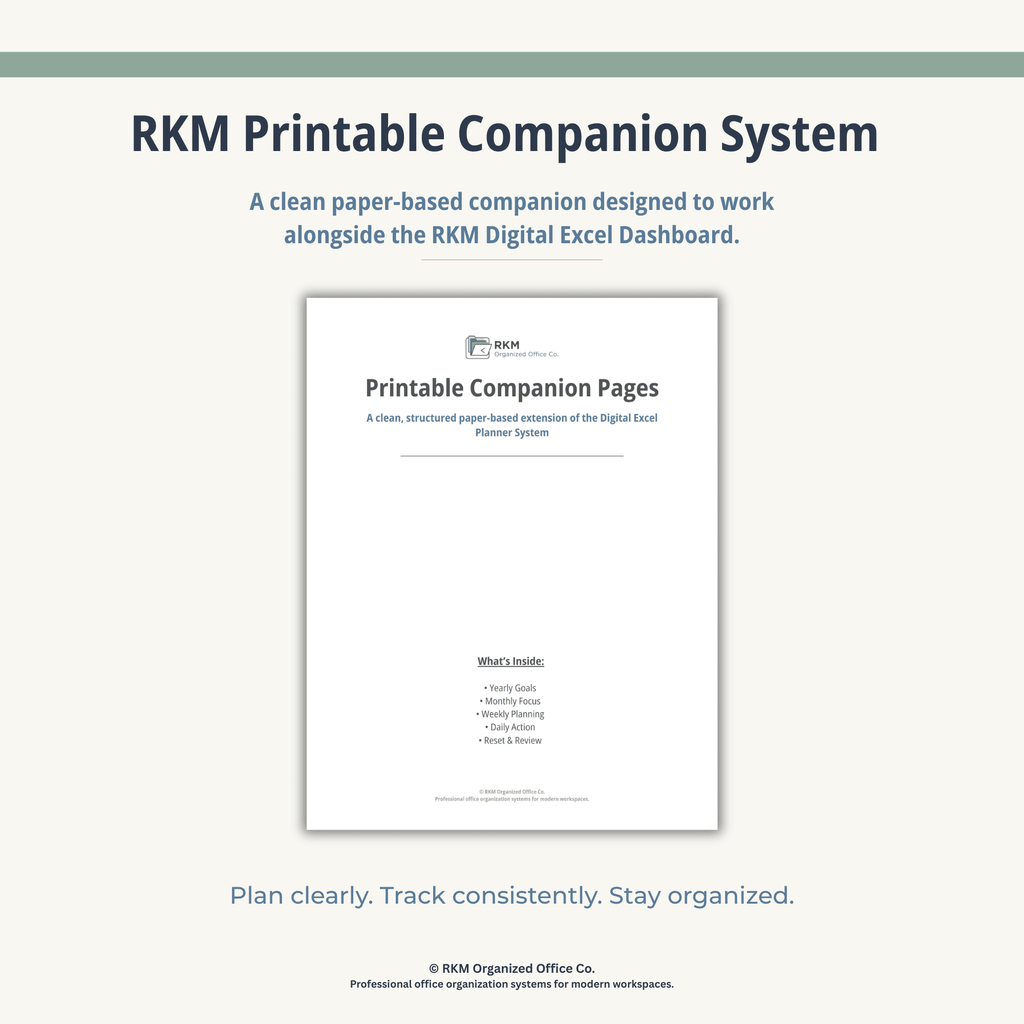 RKM Printable Companion System