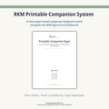 RKM Printable Companion System