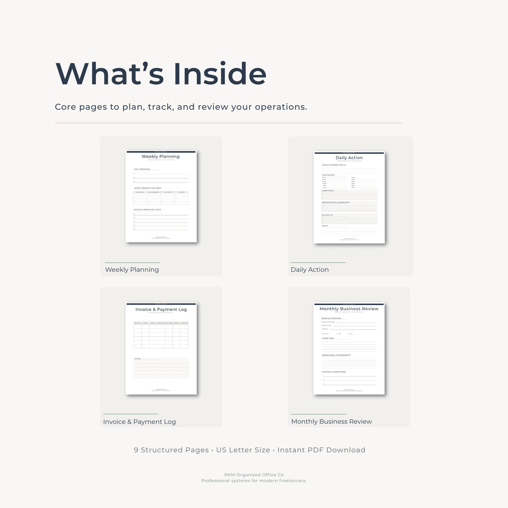 RKM Business Hub Companion Workbook