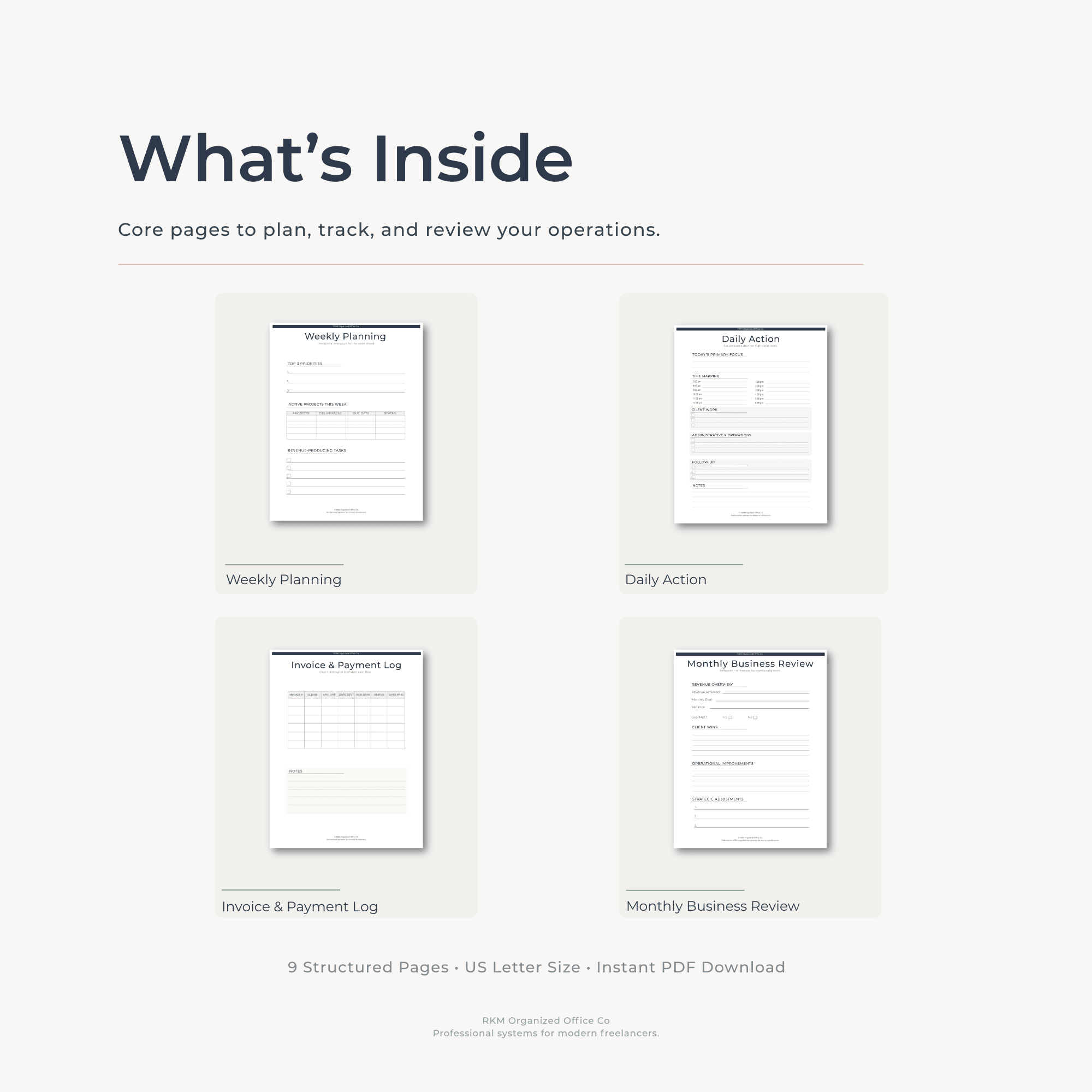 RKM Business Hub Companion Workbook