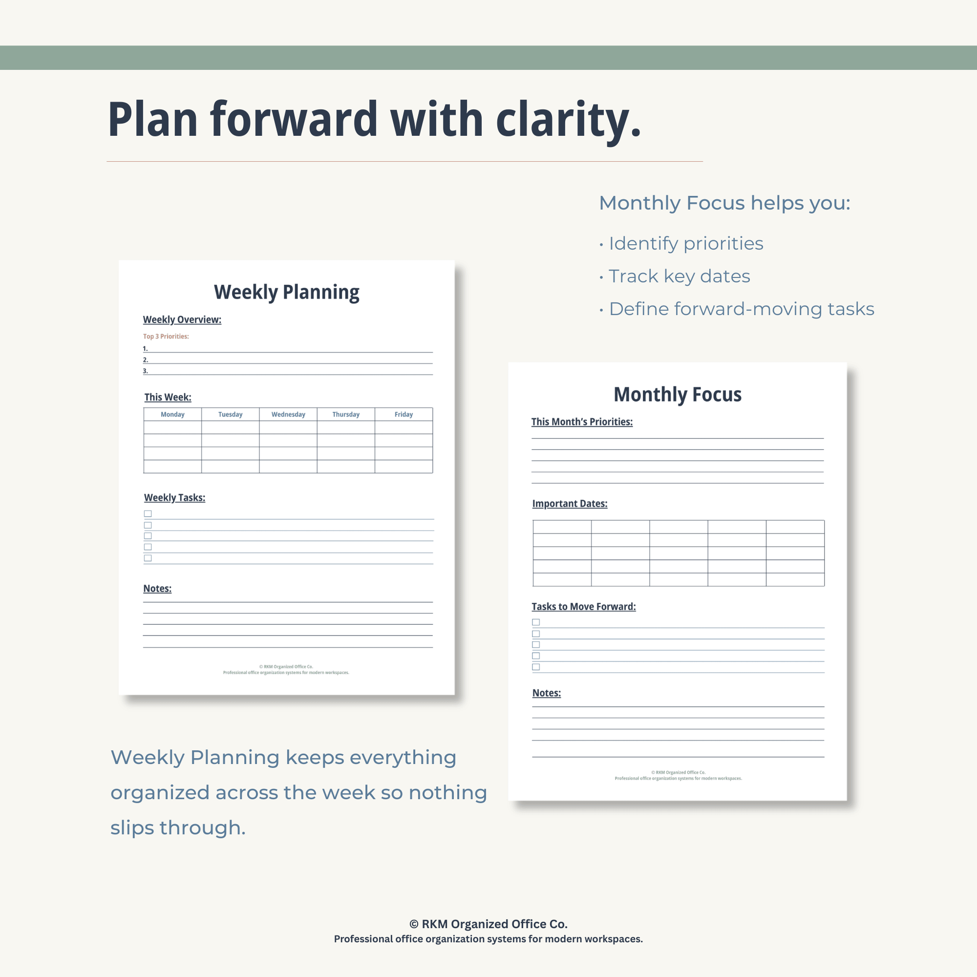 RKM Printable Companion System